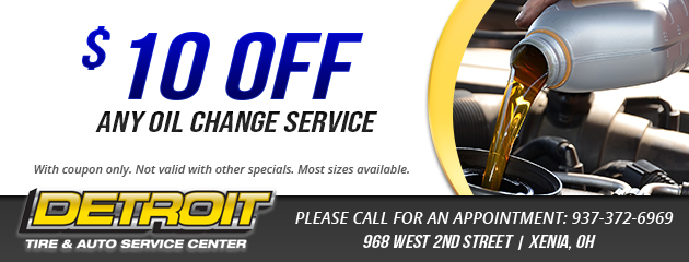 $10 off any Oil Change